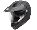 Casco Integrale per Moto Cross con Frontino CGM Forefront 606A Nero Opaco -4