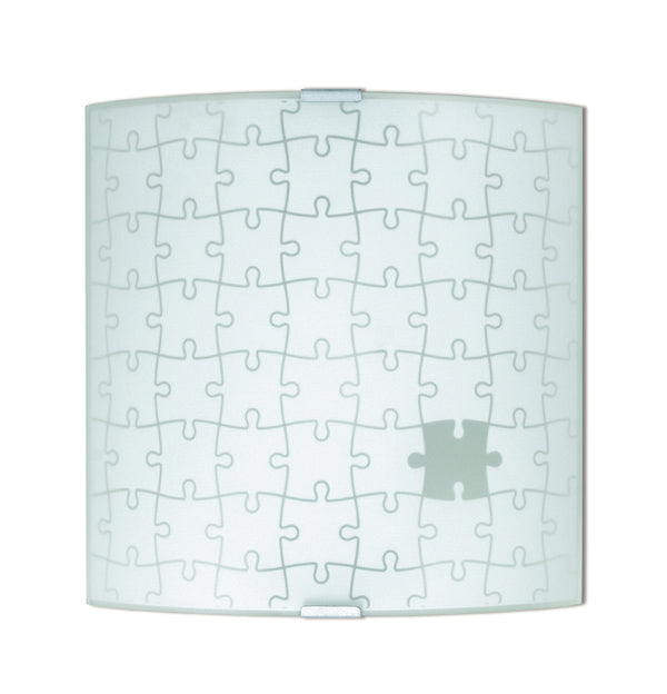 Quadratische Wandleuchte Puzzle Glass Interior Modern E27 Ambiente 61/00601 sconto