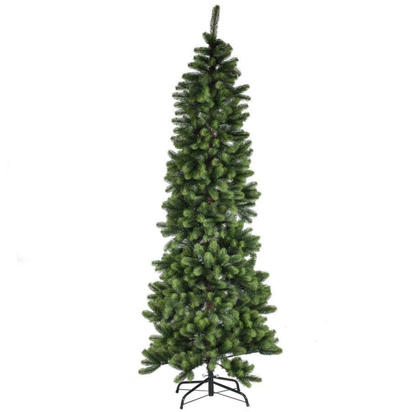 prezzo Albero di Natale Artificiale 210 cm 752 Rami Monte Amiata Slim Verde