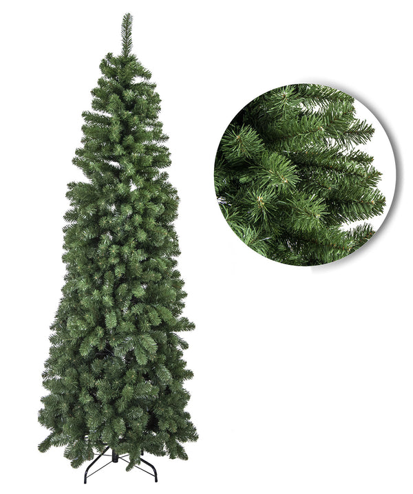 acquista Künstlicher Weihnachtsbaum 1217 Äste cm Ø84xh240 monte Vettore slim grün