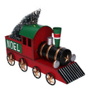 Trenino metallo noel con led cm 36x12xh27-1