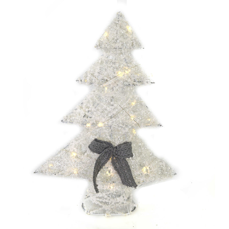 Albero plastica con Led bianco cm 38x10xh51-2