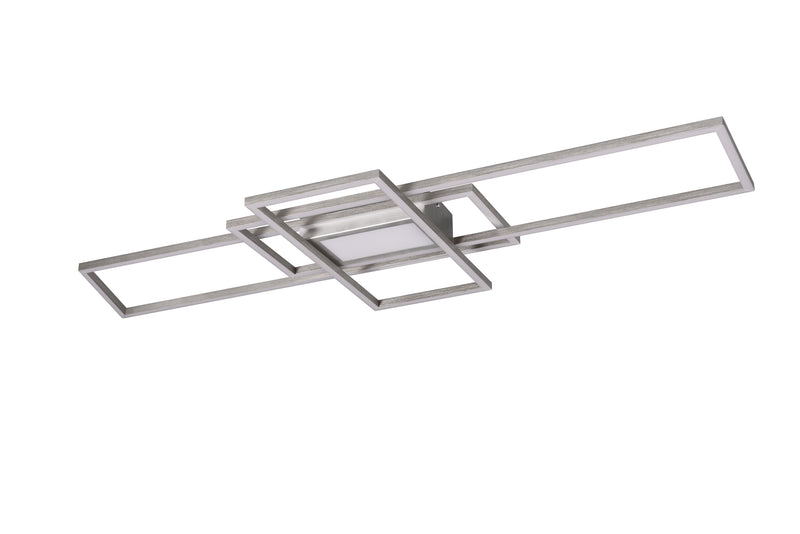 Plafoniera da Interno a LED in Metallo Nickel Opaco-3