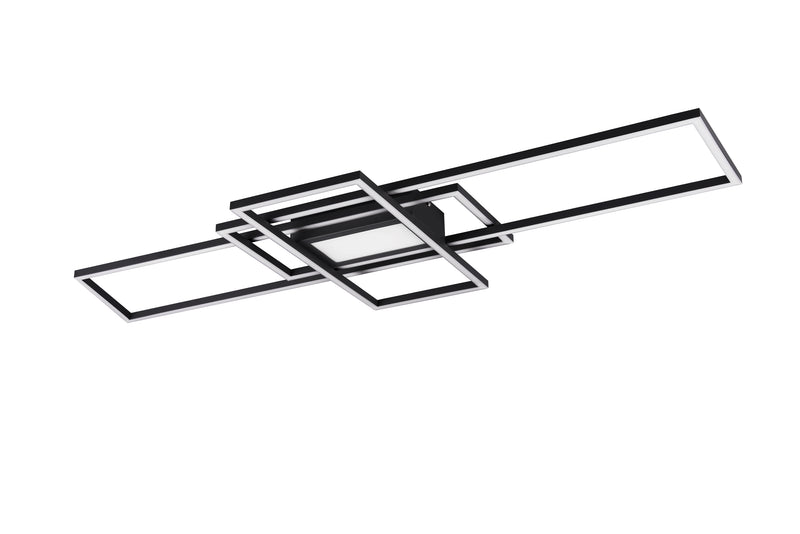 Plafoniera da Interno a LED in Metallo Antracite-3