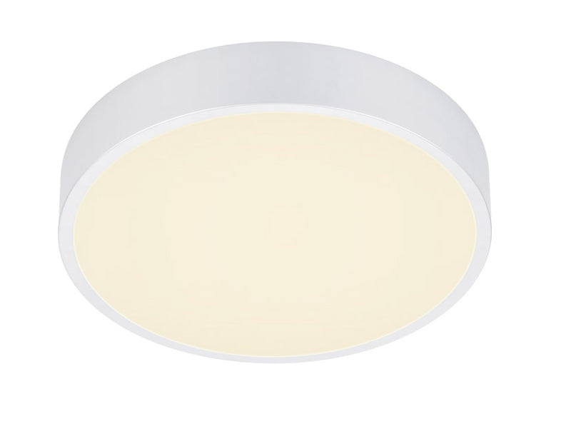 Plafoniera da Interno a LED in Metallo Bianco Opaco-2