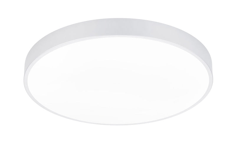 Plafoniera da Interno a LED in Metallo Bianco Opaco-1