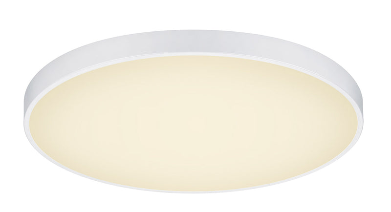 Plafoniera da Interno a LED in Metallo Bianco Opaco-2