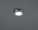 Plafoniera da Interno a LED in Alluminio Nickel Opaco-1