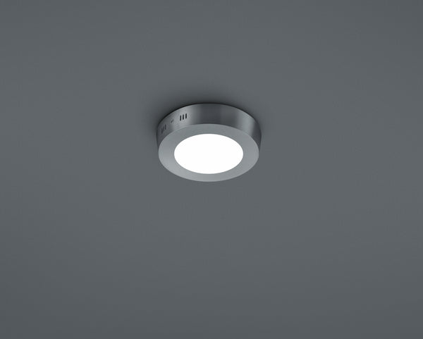 prezzo LED-Innendeckenleuchte aus Matt Nickel Aluminium