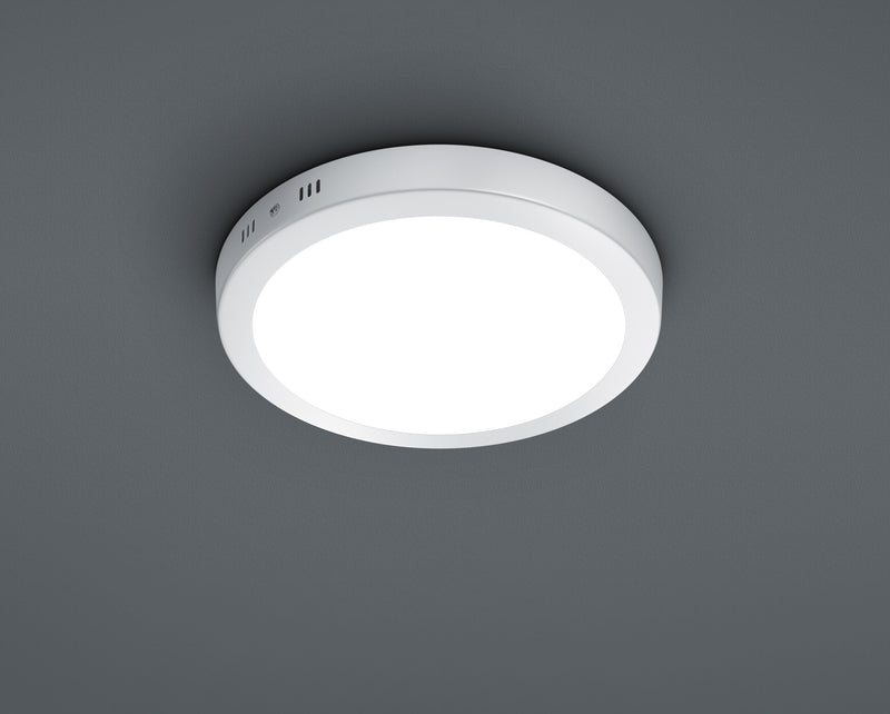 Plafoniera da Interno a LED in Alluminio Bianco-1