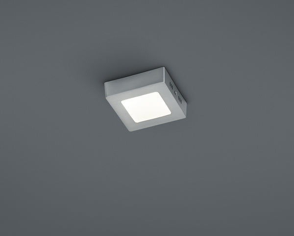 prezzo LED-Innendeckenleuchte aus Matt Nickel Aluminium