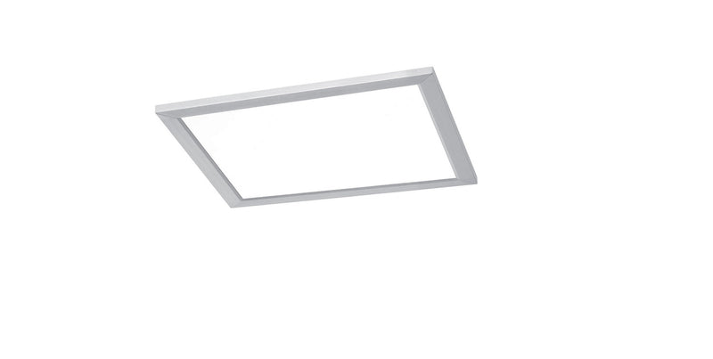 Plafoniera da Interno a LED in Metallo Nichel Opaco-1