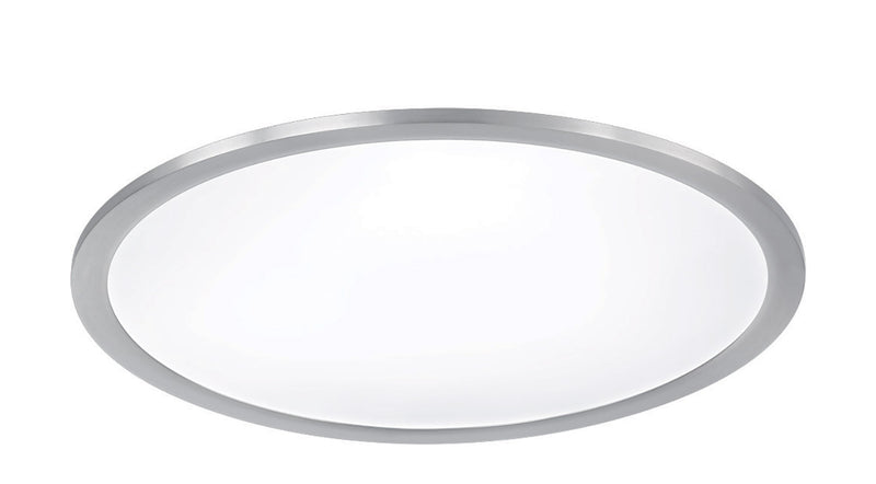 Plafoniera da Interno a LED in Metallo Nichel Opaco-1