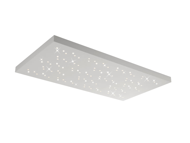 Plafoniera da Interno a LED in Metallo Bianco Opaco-3