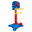 Canestro da Basket 52x37,5 cm da Esterno in Plastica Rookie Multicolore-1