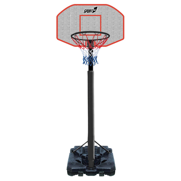 Canestro da Basket Esterno Altezza Allungabile 200-305 cm Nero prezzo