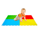 Tappeto Puzzle 4pz per Bambini Componibile Mega Quadrotti Multicolore-1