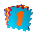 Tappeto Puzzle 5pz per Bambini Componibile Numeri Multicolore-1