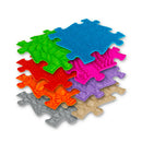 Tappeto Puzzle 8pz per Bambini Componibile Rilievi Morbidi Muffik 3D Multicolore-3