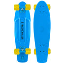 Skateboard con Tavola 57 cm in PP Street Cruizer Azzurro Arancio e Giallo-2