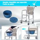 Sedia a Rotelle Impermeabile con WC Rimovibile  Mate-6