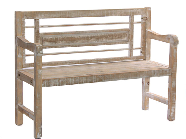 acquista Panchina da Giardino 115x45xH85 cm in Abete Legno naturale