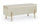 Bettseitenbank 2-Sitzer 110x42x42 cm mit Staufach Irina Natural