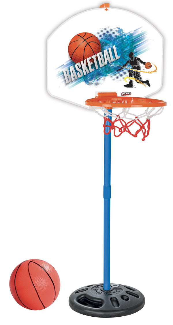 Canestro da Basket per Bambini 42x42x117 cm con Palla Magic Basketball acquista