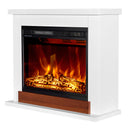 Camino Elettrico da Pavimento 70x80x30 cm Effetto Fiamma 1500W Sting & Lorance-1