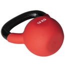 Kettlebell 10 Kg 19x12x22 cm in Metallo e Neoprene Rosso-9