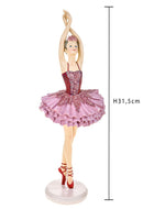 Statuina Ballerina su Punte 31,5 cm in Resina-2