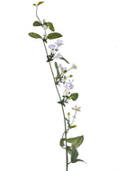 3 Bouvardia Artificiali Pendente Altezza 117 cm Bianco-1