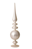 Decorazione Natalizia Topiary Sfere 52 cm in Vetro Champagne-1