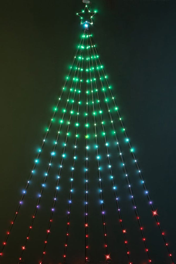 acquista Albero di Natale Composizione Led 360 cm 32 Giochi di Luce da Esterno