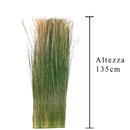 Parete di Erba Artificiale Altezza 135 cm Verde-2