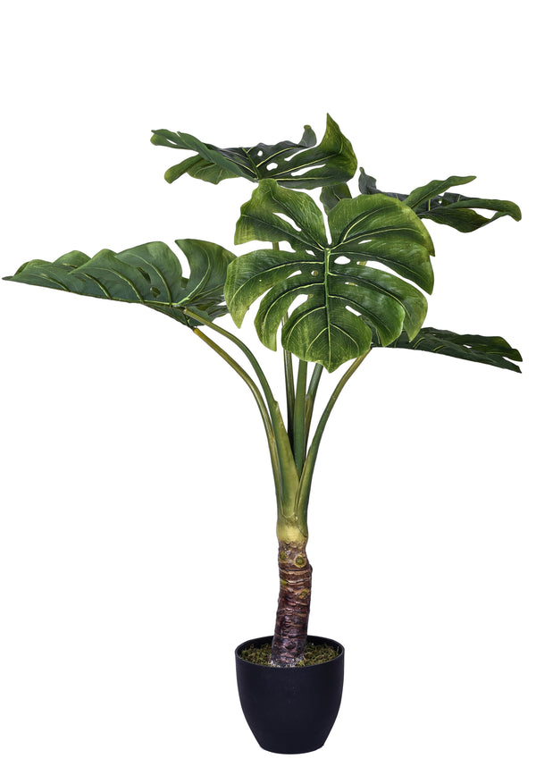 acquista Künstliche Monstera mit Topfhöhe 110 cm Grün