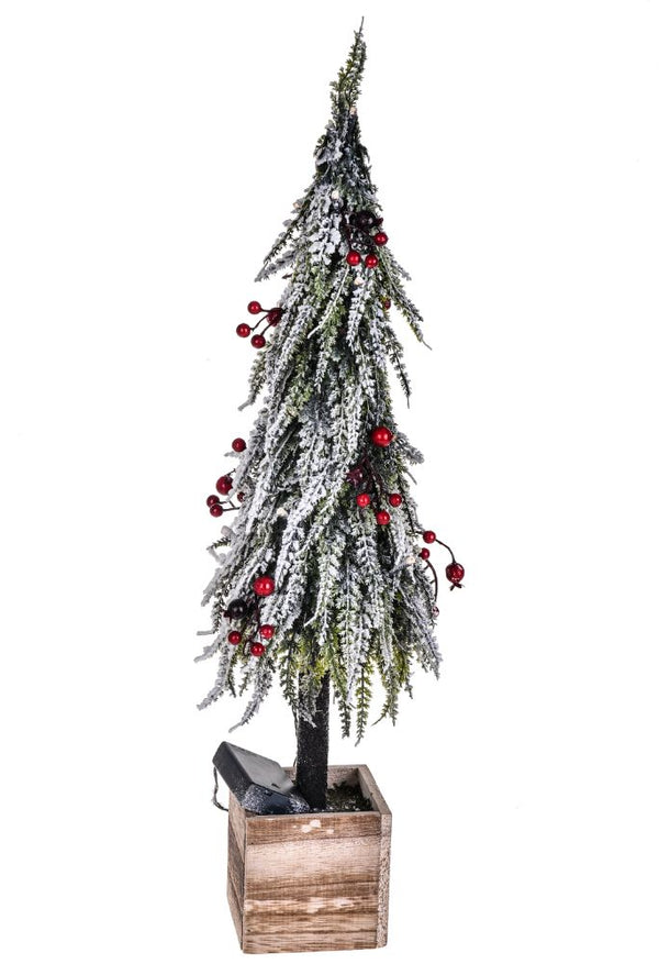 prezzo Mini Albero di Natale Decorativo con Led 65 cm Abete Verde