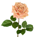 2 Rose Artificiali Aperta Altezza 79 cm -1