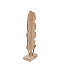 Foglia Decorativa Verticale 74 cm in Legno-2