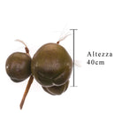 Cocco Artificiale x 3 Altezza 40 cm -2