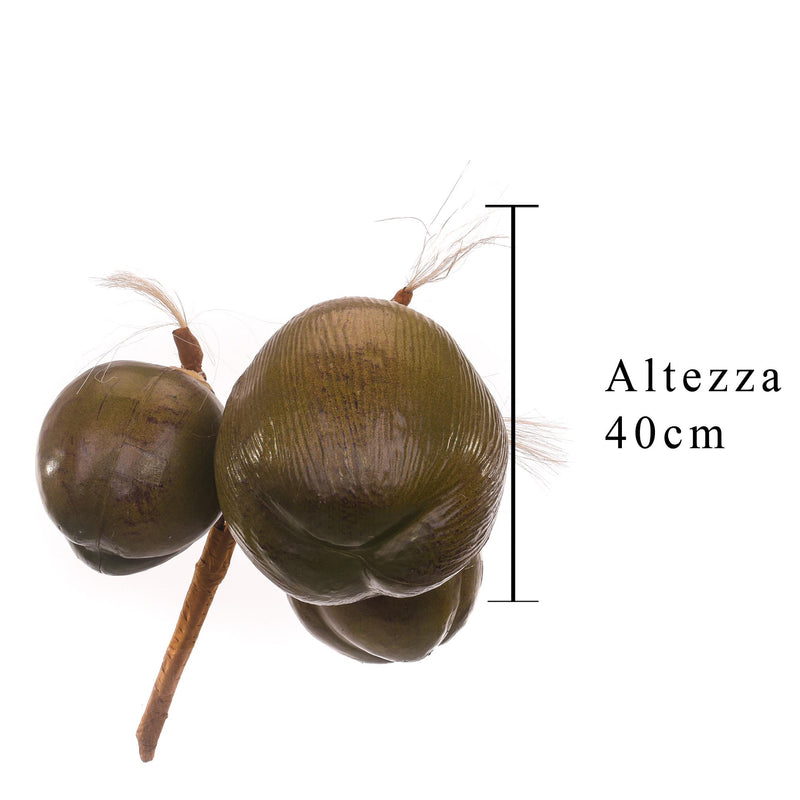 Cocco Artificiale x 3 Altezza 40 cm -2