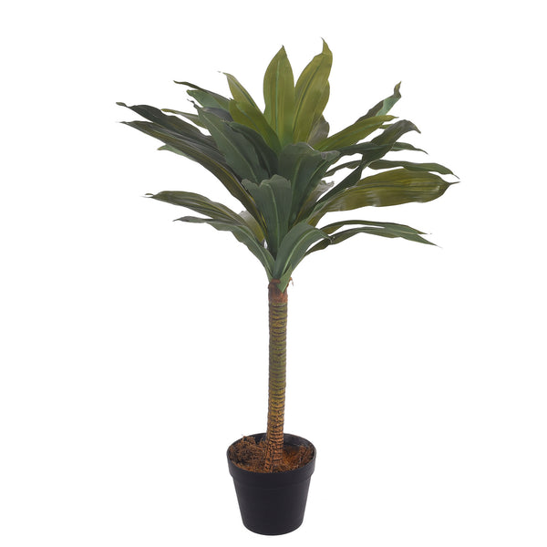 Künstliche Dracaena im Topf mit 30 Blättern Höhe 75 cm online