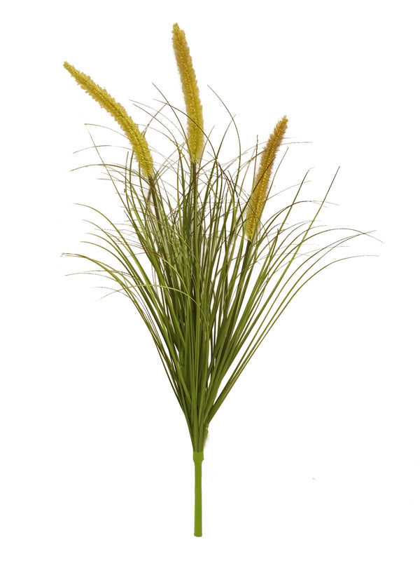 Set 4 künstliche Pennisetum-Pflanze mit Blumen 70 cm grün prezzo