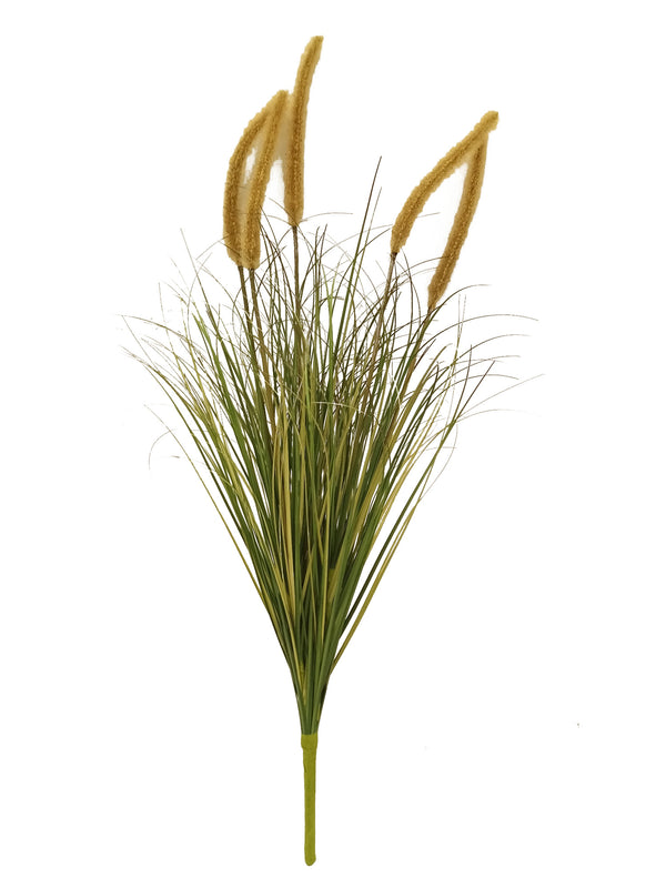 online Set 2 künstliche Pennisetum-Pflanze mit Blumen 79 cm grün