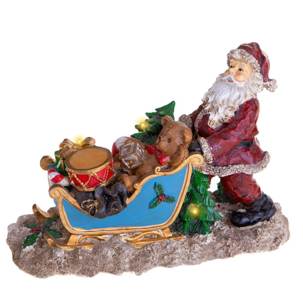 Statuina Babbo Natale 19,5 cm in Resina online