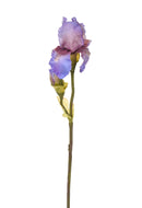 2 Iris Composto da 2 Fiori Artificiali Altezza 85 cm -1