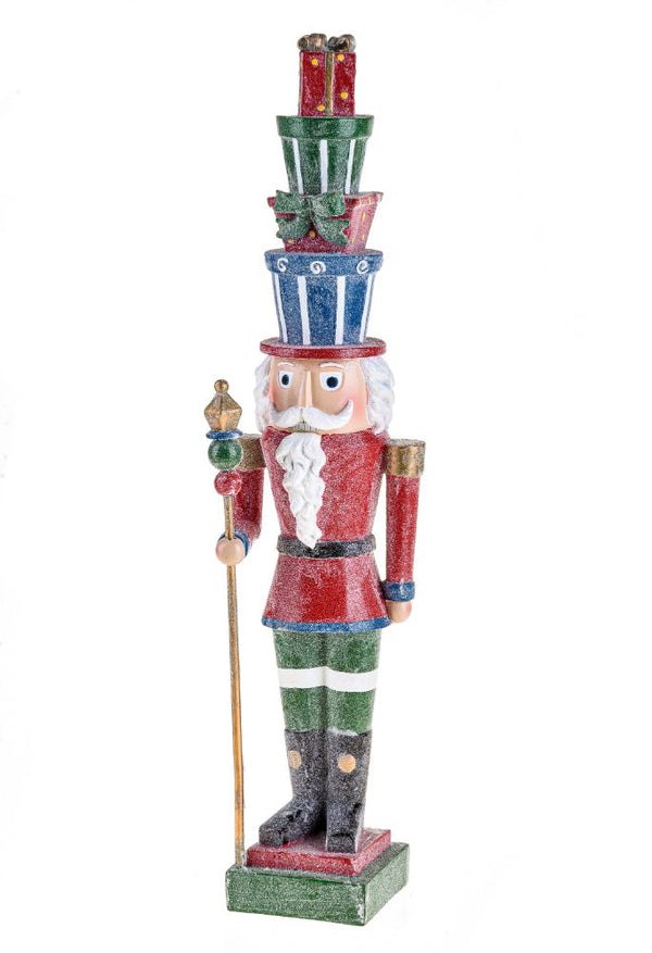 Statuina Babbo Natale con Sacco 51 cm in Resina acquista