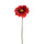 Set mit 24 künstlichen Gerbera-Blumen, Höhe 53 cm, rot