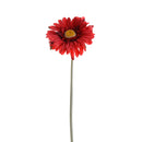 6 Fiori Artificiali di Gerbera Altezza 53 cm Rosso-1