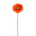 Set mit 24 künstlichen Gerbera-Blumen, Höhe 53 cm, Orange